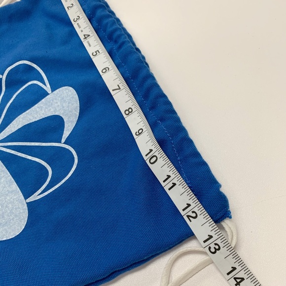 Nike Pinwheel Shoe Bag 14 x 12 Vintage Blue - Picture 3 of 4